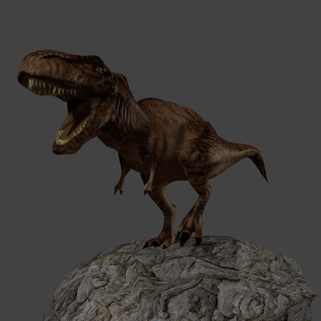 T-Rex ,rigged  preview image 2